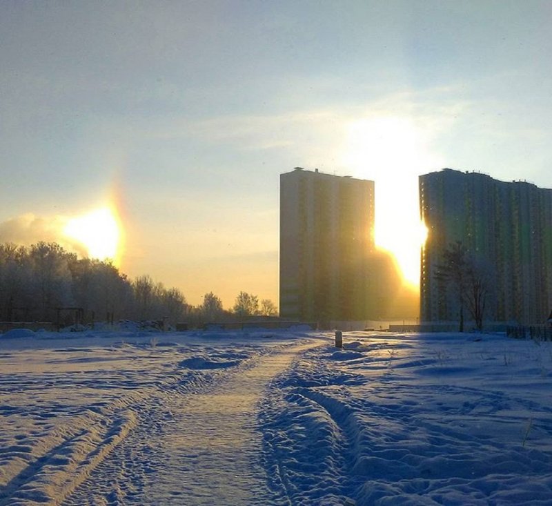 Два солнца в Москве 2020