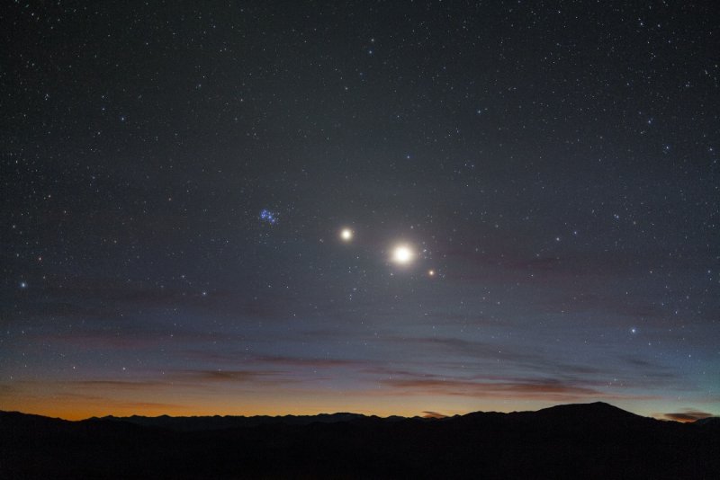 Планета Венера вечерняя звезда