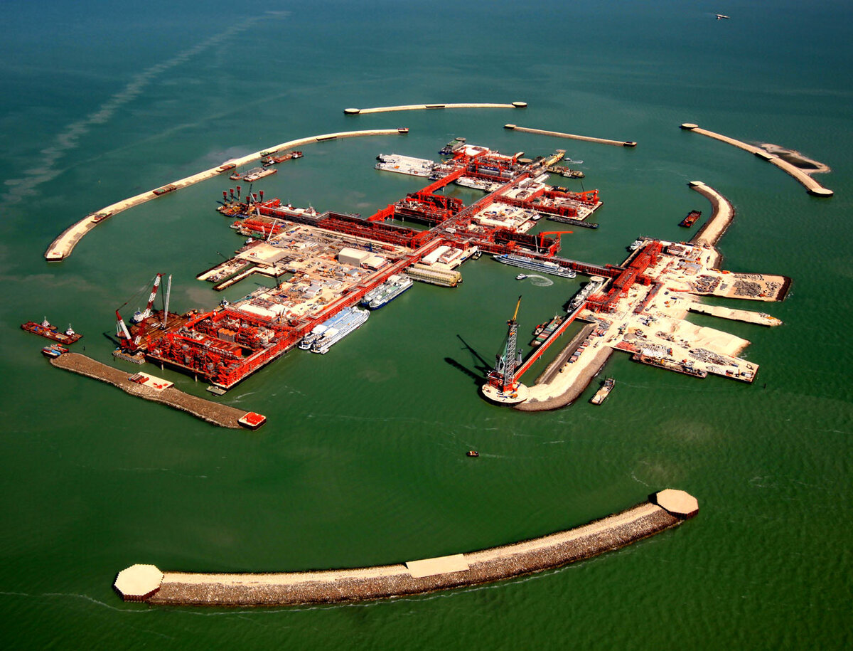 Каспийскую нефть и газ
