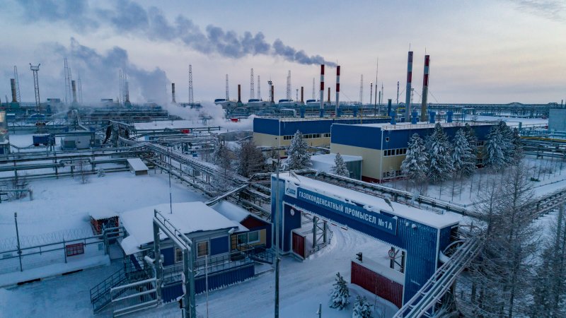 Новый Уренгой завод Газпром