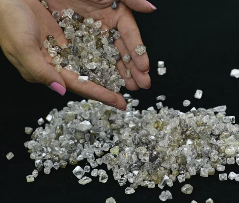 Добыча алмазов в Якутии