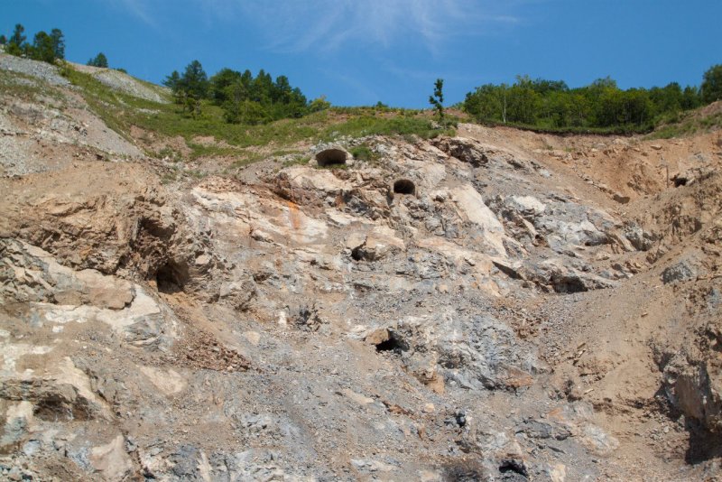 Гумёшевский медный рудник медная гора Гумешки