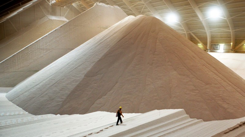 Добыча калийных солей в Германии