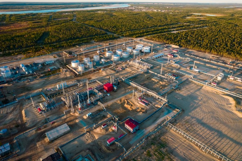 Добыча газа в Якутии