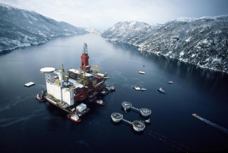Норвегия нефтедобыча