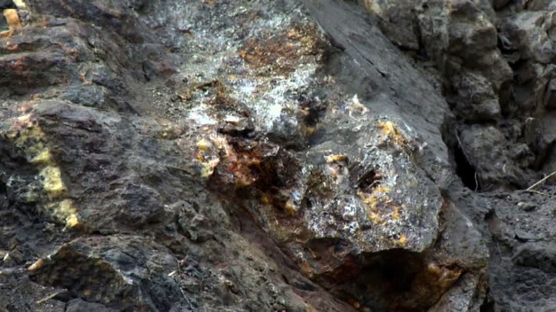 Золотоносная руда в Дагестане