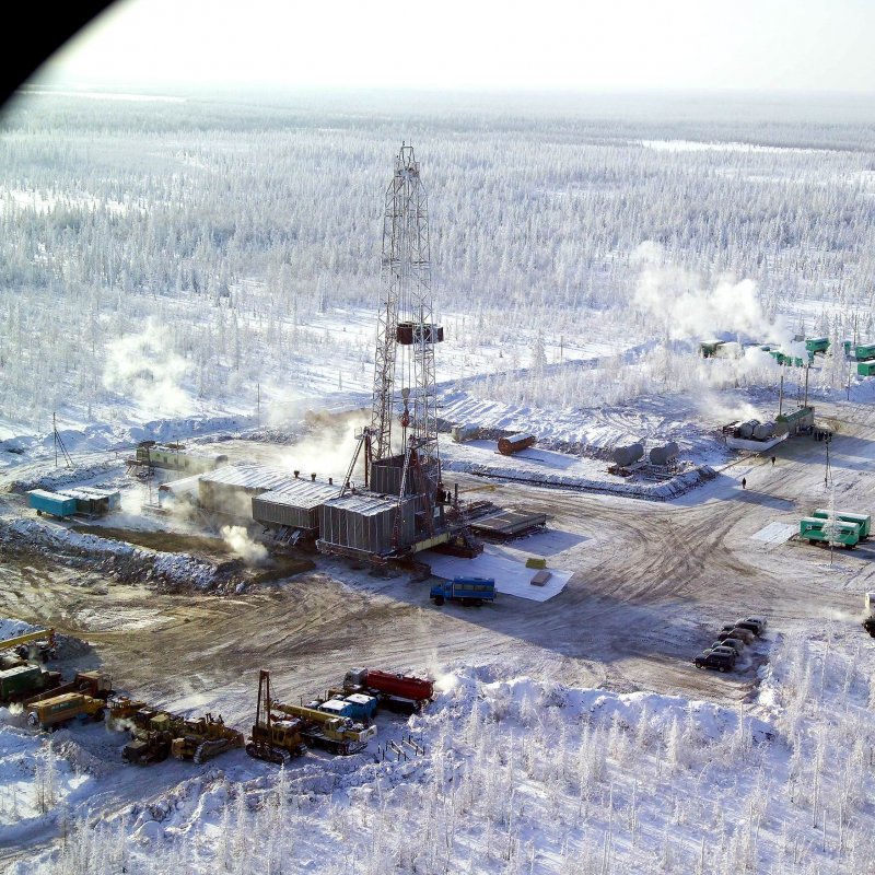 Усинское месторождение нефти в Республике Коми