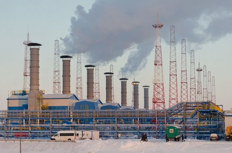 Дожимная компрессорная станция Газпром