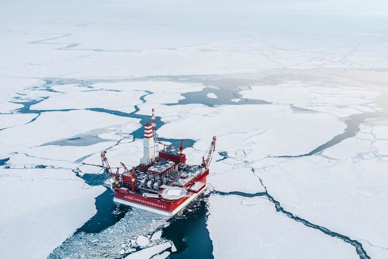 Нефть в Арктике Приразломная