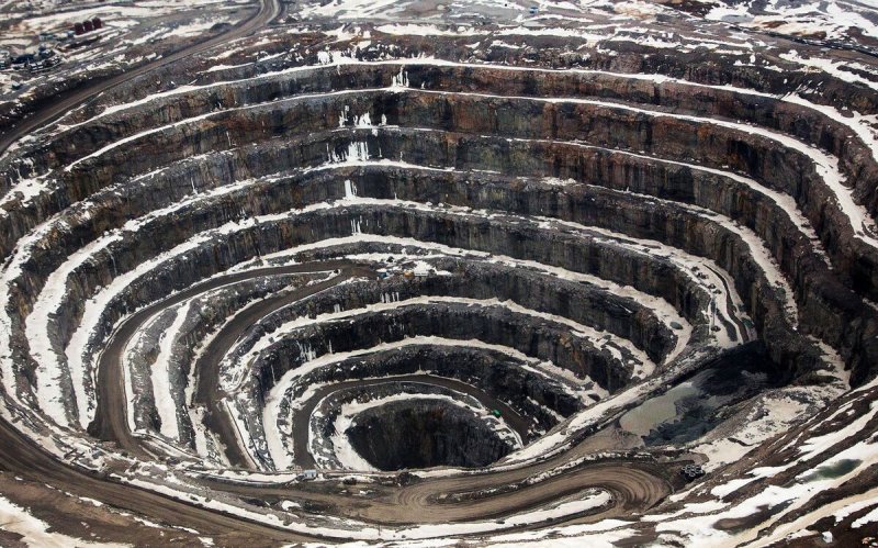 Алмазный рудник Дьявик (Канада)