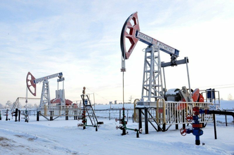 Добыча нефти в Западной Сибири