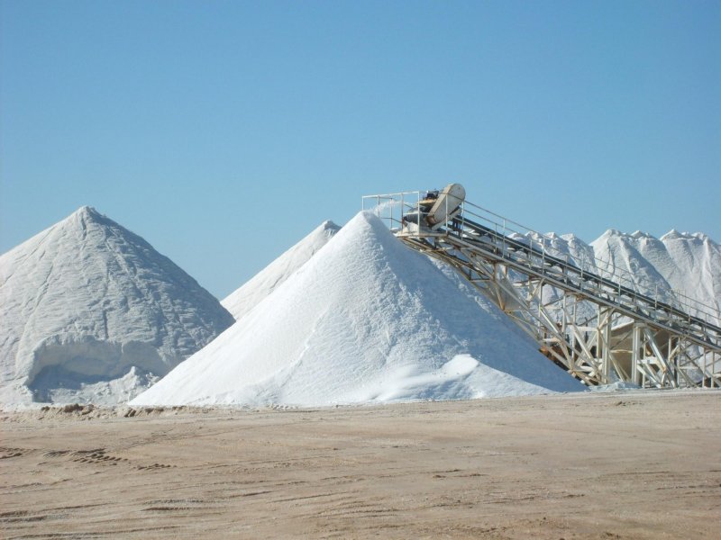 Добыча каменной соли в России