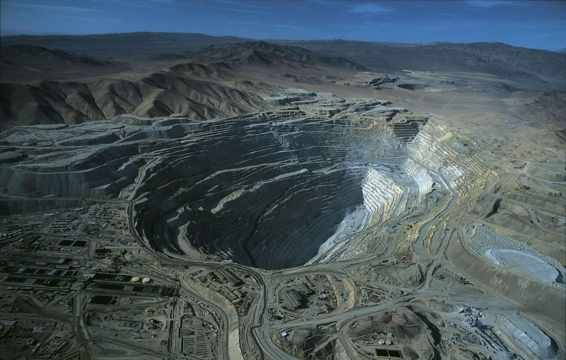Медный рудник Эскондида Чили