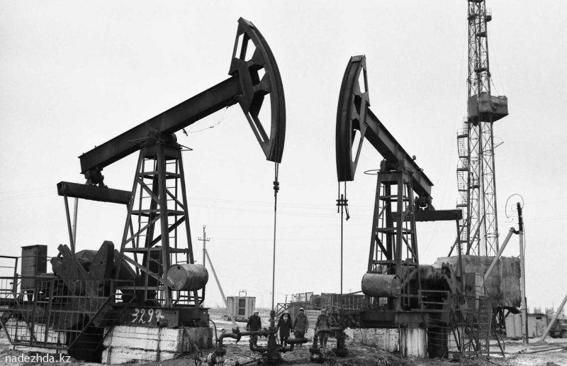 Добыча нефти Казахстан СССР