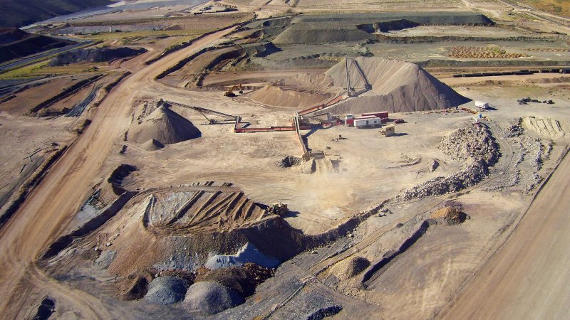 Gold Mining Quarry Колорадо