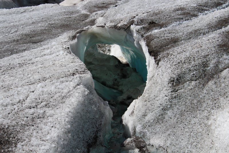 Морена ледника камень