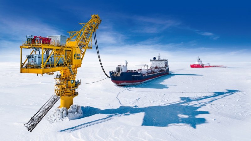 Добыча газа в Арктике