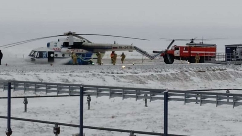 Вертолет ми8 Ямал авария