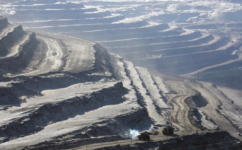 Эльгинское месторождение угля в Якутии