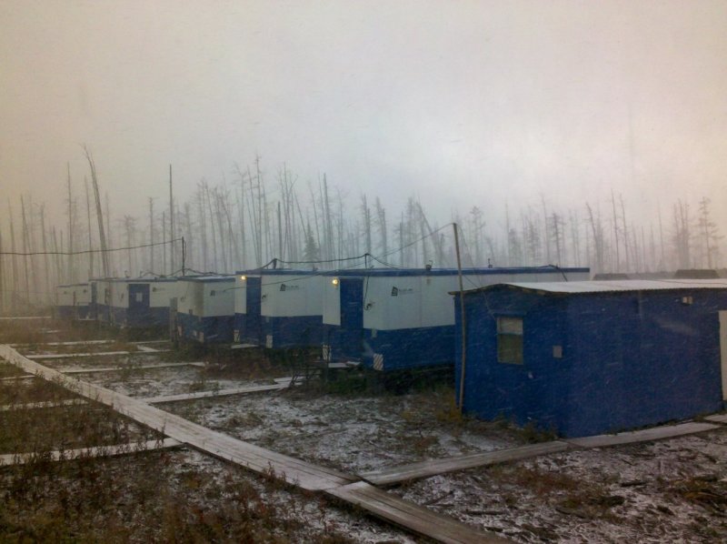 Ковыктинское газовое месторождение вахтовый городок